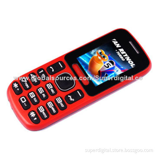 Low-end China/GSM Quad-band Unlocked Mobile Phone, Dual-SIM, Supports Bluetooth/GPRS
